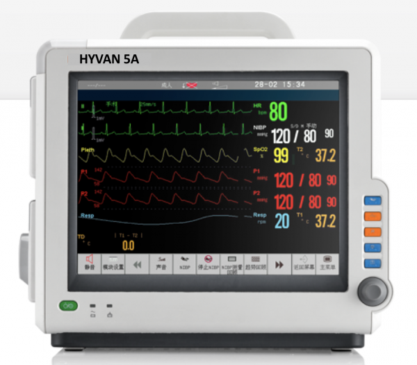 HYVAN 9A MULTIFUNCTION MONITOR WITH GAS BENCH